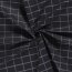 Bengaline Jacquard Kariert - dunkeljeansblau