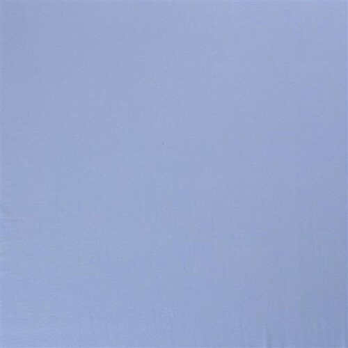 Baumwollpiqué *Marie* Uni - babyblau