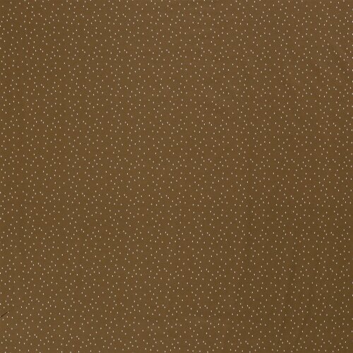 Baumwolljersey Regentropfen braun