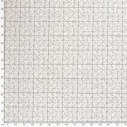 Baumwollpopeline Sudoku - weiss