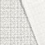 Baumwollpopeline Sudoku - weiss