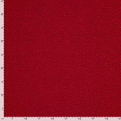 Bouclé Mantelstoff Uni *Marie* - rot