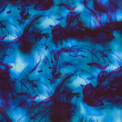 Funktionsjersey Sportswear Digital Quallen - blau