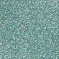 Baumwollpopeline bunte Lichterkette - mint