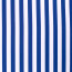 Modestoff Dekostoff breite Blockstreifen - weiss/blau