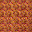 Modestoff Dekostoff Hippie Blumen - orange