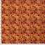 Modestoff Dekostoff Hippie Blumen - orange