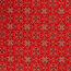 Modestoff Dekostoff Blumenmandala - rot