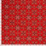 Modestoff Dekostoff Blumenmandala - rot