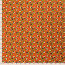 Modestoff Dekostoff Regenbogenkreise - orange