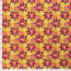 Modestoff Dekostoff 70er Blumen - orange