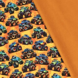 Softshell Digital Monstertrucks - orange