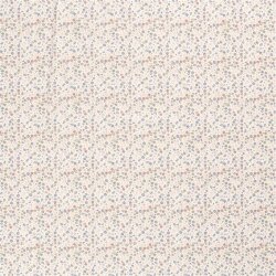 Baumwolljersey Blümchenregen - creme