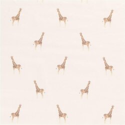 Baumwolljersey Digital Giraffe - creme