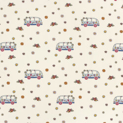 Baumwolljersey Hippiebus - creme