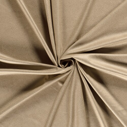Wildlederimitat Uni Metallik - hellbeige