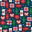 Baumwollpopeline Geschenke - dunkelblau