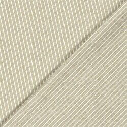 Leinen Chambray Streifen Melange - helloliv