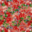 Baumwollsatin Blumenmalerei - helllila
