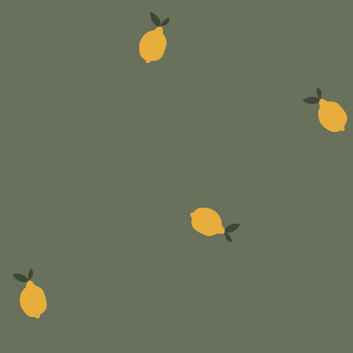 Feincord Zitronen - oliv