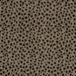 Teddystoff wilde Tupfen - dunkelbeige
