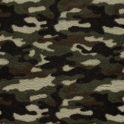 Teddystoff Camouflage - oliv