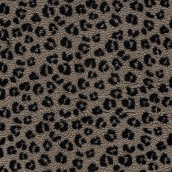 Teddystoff Leotupfen - beige