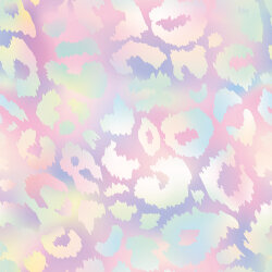 Softshell Digital bunte Pastell Leotupfen - rosa