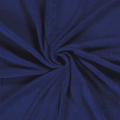 Frottee *Marie* Uni - königsblau