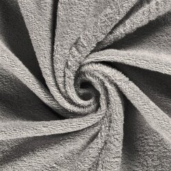 Frottee *Marie* Uni - silbergrau