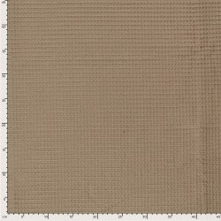 Waffelpiqué *Marie* 6mm Uni - kamelbeige
