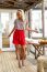 Romanit Jersey "Punta di Roma" Light *Marie* - rot