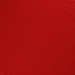 Baumwollpopeline Foliendruck Sternchen - rot/gold