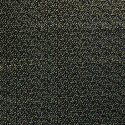 Baumwollpopeline Foliendruck Mistel & Ilex -...