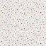 Musselin Digital Blumen - wollweiss