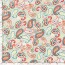 Bambus Popeline buntes Paisley - hellbeige