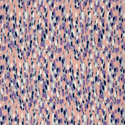Viskose Popeline kleine Tupfen - lavendel