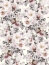 Rippenjersey Digital romantische Blumen - creme