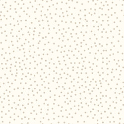 Baumwollpopeline Punkteregen - creme