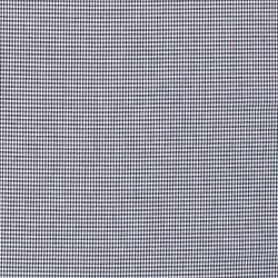 Baumwollpopeline garngefärbt Vichy Karo 2mm - nachtblau