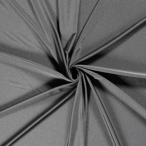 Funktions und Badeanzugstoff Uni - dunkelgrau