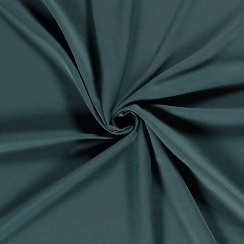 Gabardine Bi-Stretch Uni - dunkelpetrol