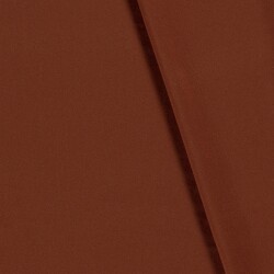 Gabardine Bi-Stretch Uni - steinrot
