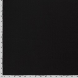 Gabardine Bi-Stretch Uni - schwarz