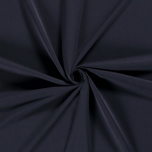 Gabardine Bi-Stretch Uni - nachtblau