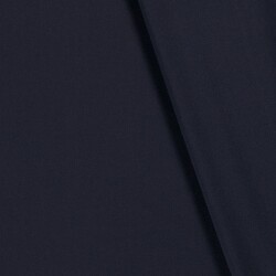 Gabardine Bi-Stretch Uni - nachtblau