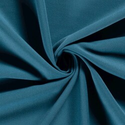 Gabardine Bi-Stretch Uni - dunkeltürkis