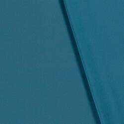 Gabardine Bi-Stretch Uni - dunkeltürkis