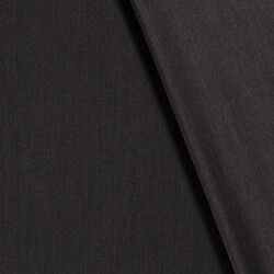 Gabardine Bi-Stretch Uni - anthrazit