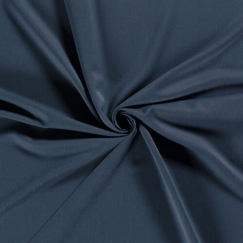 Gabardine Bi-Stretch Uni - stahlblau